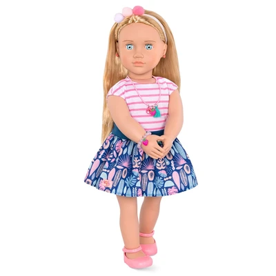 Gambar Our Generation Set Boneka Alessia Blonde Hair