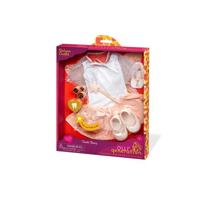 Gambar Our Generation Set Deluxe Toothfairy Outfit & Accessories
