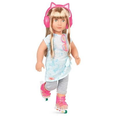 Gambar Our Generation Set Deluxe Rollerblading Outfit