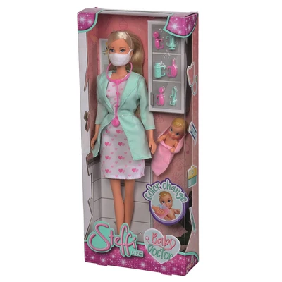 Gambar Simba Toys Boneka Baby Doctor Steffi Dengan Aksesori