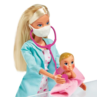 Gambar Simba Toys Boneka Baby Doctor Steffi Dengan Aksesori