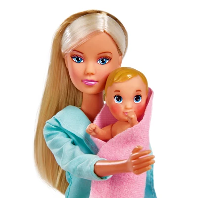 Gambar Simba Toys Boneka Baby Doctor Steffi Dengan Aksesori