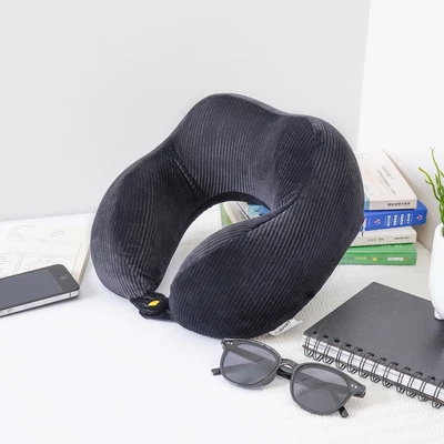 Gambar Passport Bantal Leher Memory Foam Y22 - Hitam