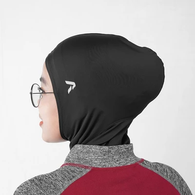 Gambar Alph Ukuran M/L Hijab Sport Wanita - Hitam
