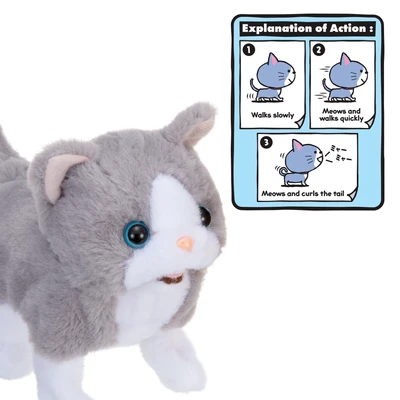 Gambar Iwaya Boneka Hewan Baby British Short Hair Plush 3303