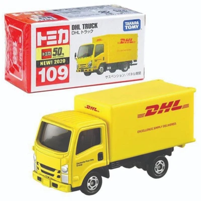 Gambar Tomica Diecast Car Regular 109 Dhl Truck