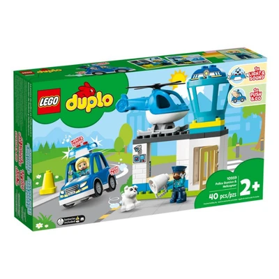 Gambar LEGO Duplo Police Station And Helicopter 10959