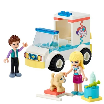 Gambar LEGO Friends Pet Clinic Ambulance 41694