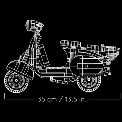 Gambar LEGO Creator Vespa 125 10298