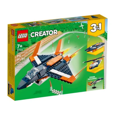 Gambar LEGO Creator Supersonic Jet 31126