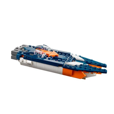 Gambar LEGO Creator Supersonic Jet 31126