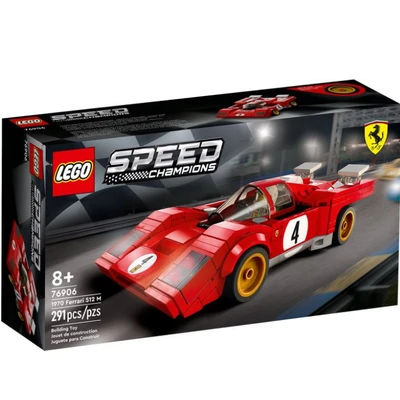 Gambar LEGO Speed Champions 1970 Ferrari 512 M Set 291 Pcs 76906 - Merah