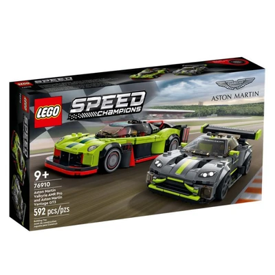 Gambar LEGO Speed Champions Aston Martin Valkyrie Amr Pro & Vantage Gt3