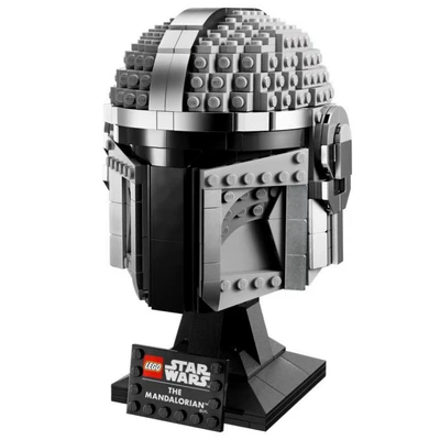 Gambar LEGO Star Wars The Mandalorian Helmet 75328