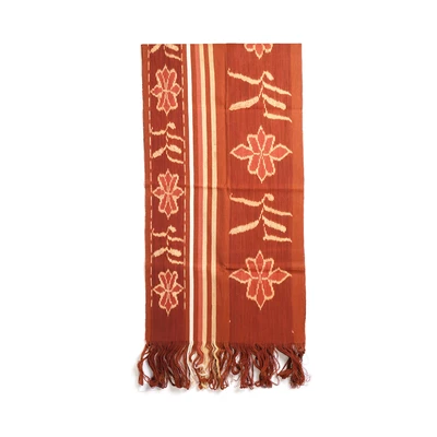 Gambar Pendopo Sikka Selendang Batik Horizontal Motif Bunga