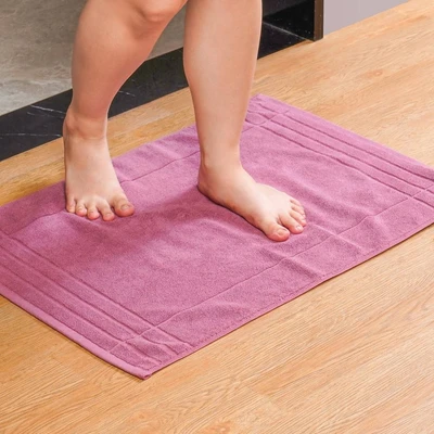 Gambar Informa Keset Kamar Mandi Katun Tarve 50x70 cm - Pink Mauve