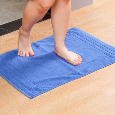 Gambar Informa Keset Kamar Mandi Katun Tarve 50x70 cm - Biru