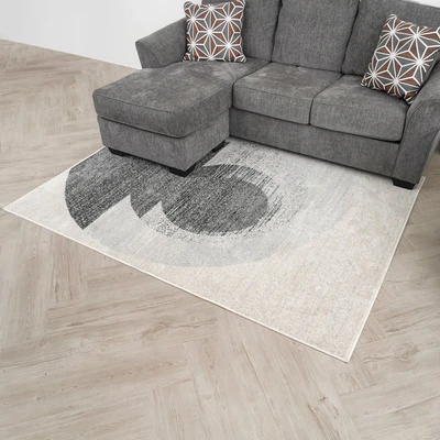 Gambar Informa Karpet Spirit 120x170 cm V2 - Krem/Abu-Abu