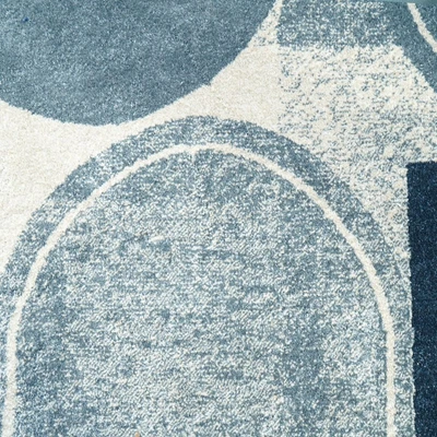 Gambar Informa Karpet Spirit 120x170 cm - Krem/Biru