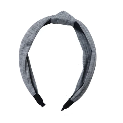 Gambar Ataru Bando Knot Knit - Abu-abu