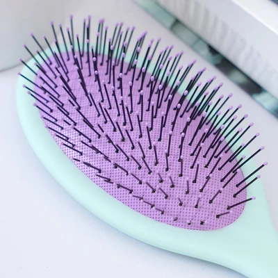 Gambar Ataru Sisir Rambut Oval - Hijau Matte