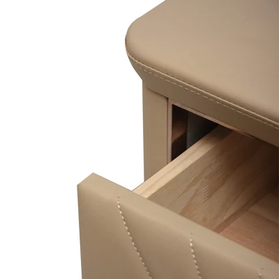 Gambar Informa Xander Nakas Dengan 2 Laci - Krem Beige