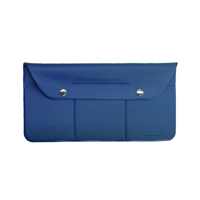 Gambar Passport Pouch Travel - Biru