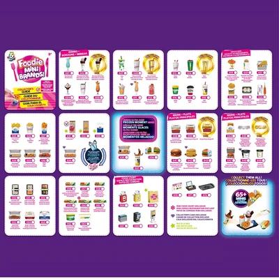 Gambar Zuru Playset 5 Surprise Foodie Mini Brands S1