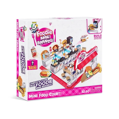 Gambar Zuru Playset 5 Surprise Mini Foodcourt