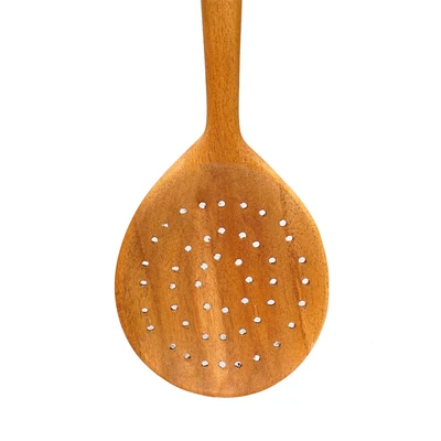 Gambar Kwas Sendok Saring Teakwood Kw1-St 006