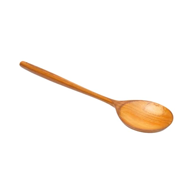 Gambar Kwas Sendok Sayur Slotted Teakwood Kw1-St 007