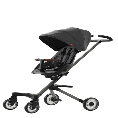 Gambar Qplay Stroller Easy 3in1 Foldable Pushchair 3800 - Abu-abu