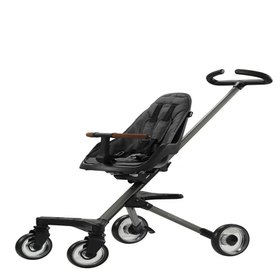 Gambar Qplay Stroller Easy 3in1 Foldable Pushchair 3800 - Abu-abu