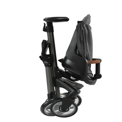 Gambar Qplay Stroller Easy 3in1 Foldable Pushchair 3800 - Abu-abu