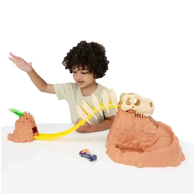 Gambar Top Gear Playset Teamsterz Colour Change Skull Mountain