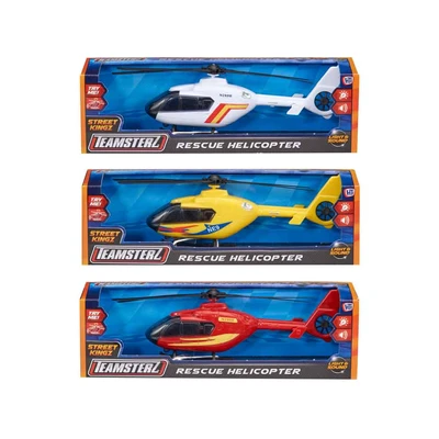 Gambar Top Gear Diecast Teamsterz Rescue Helicopter