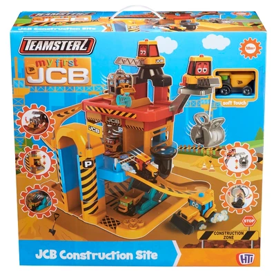 Gambar Little Giggles Playset My First Jcb Garage 7466