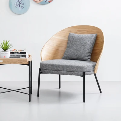 Gambar Informa Sawara Kursi Lounge - Abu-Abu Natural