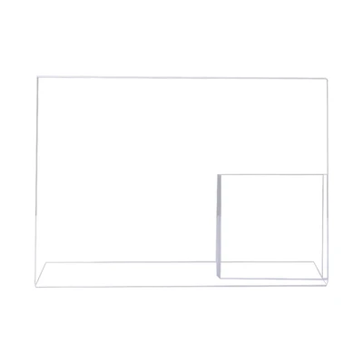 Gambar Odi Sign Holder L Shape Landscape A4 Dengan Saku 10 Cm