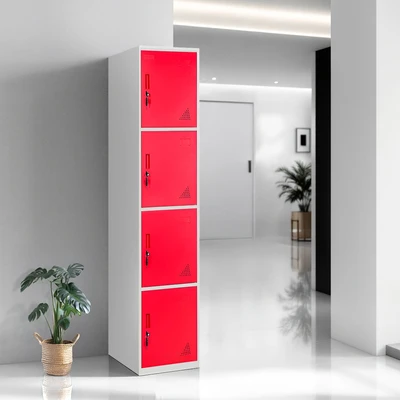 Gambar Masterspace Loker 4 Pintu - Merah
