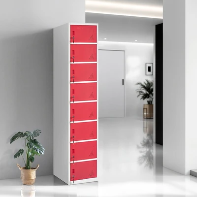 Gambar Masterspace Loker 8 Pintu - Merah