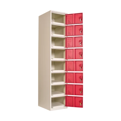 Gambar Masterspace Loker 8 Pintu - Merah