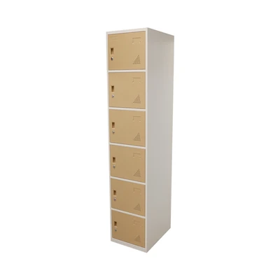 Gambar Masterspace Loker 6 Pintu - Krem Beige