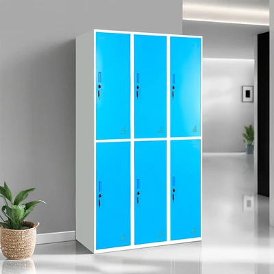 Gambar Masterspace Loker 6 Pintu - Biru