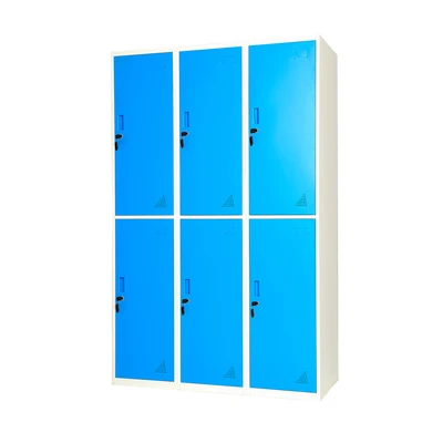 Gambar Masterspace Loker 6 Pintu - Biru