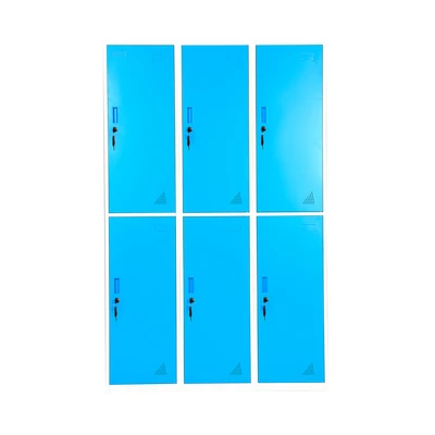 Gambar Masterspace Loker 6 Pintu - Biru