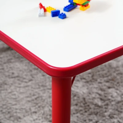 Gambar Informa Yuki Meja Belajar Anak Adjustable Rectangle - Merah