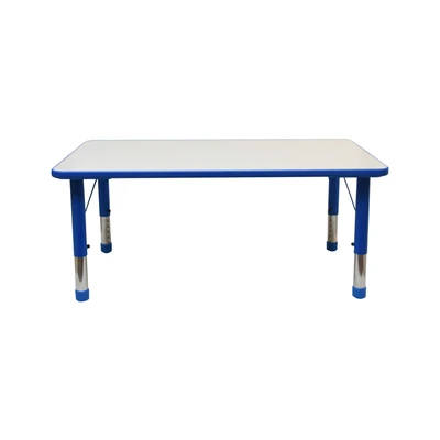 Gambar Informa Yuki Meja Belajar Anak Adjustable Rectangle - Biru
