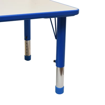 Gambar Informa Yuki Meja Belajar Anak Adjustable Rectangle - Biru