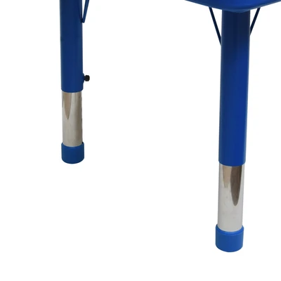Gambar Informa Yuki Meja Belajar Anak Adjustable Rectangle - Biru
